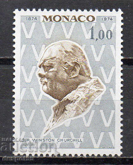 1974. Monaco. A 100-a aniversare a lui Winston Churchill.