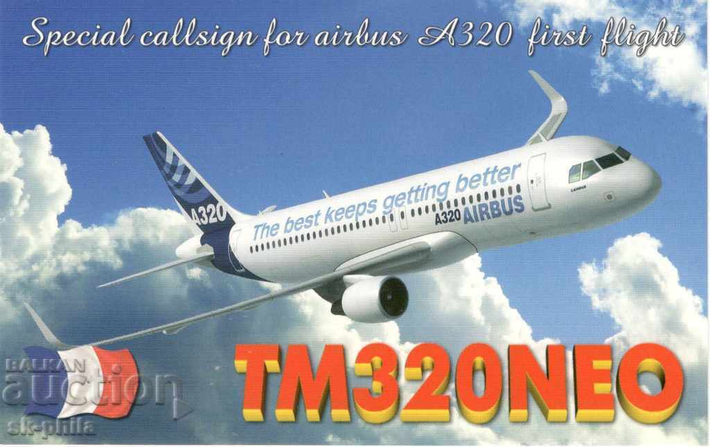 Cartelă radio - Airbus 320