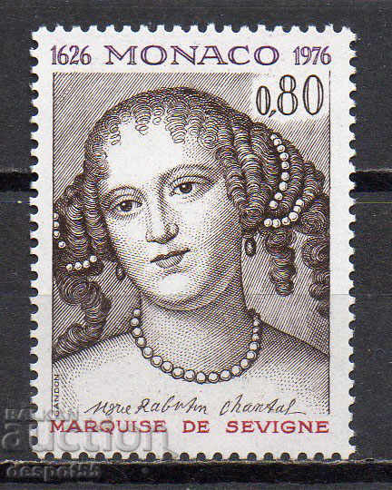 1976. Monaco. Marquis de Sevignie, a French writer.