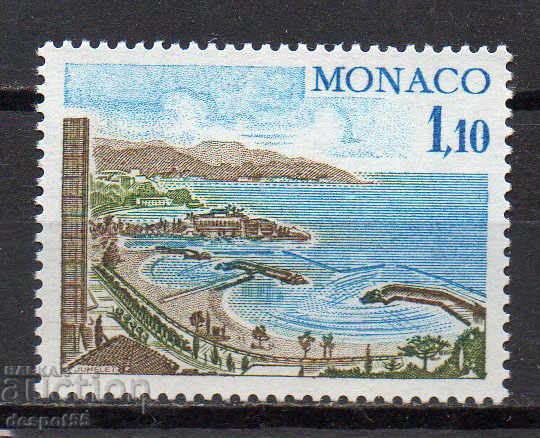 1977. Monaco. Plajele din Monte Carlo.
