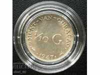 Curaçao 1/10 Gulden 1947g.