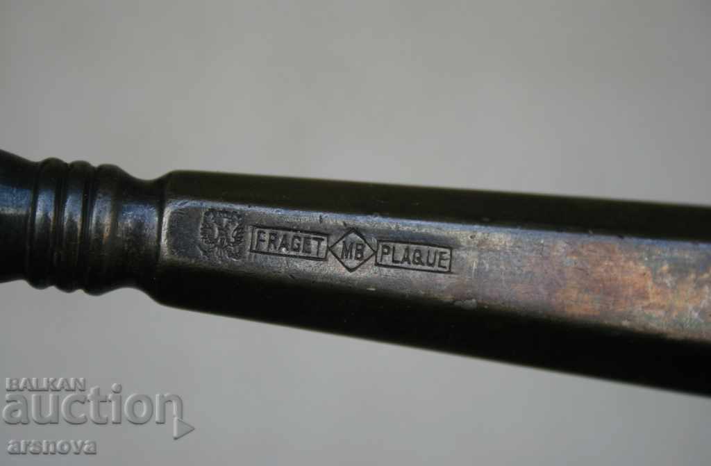 Auction Knife J Fraget Warsaw, Russian Empire, utensils Auction Knife J Fraget Warsaw, Russian Empire, utensils