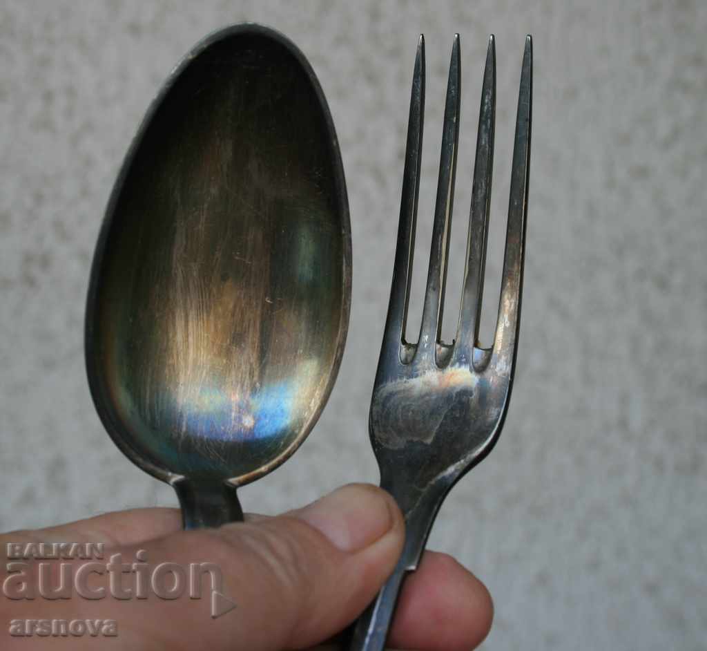 Knife J Fraget Warsaw, Russian Empire, utensils - 5 Knife J Fraget Warsaw, Russian Empire, utensils - 5