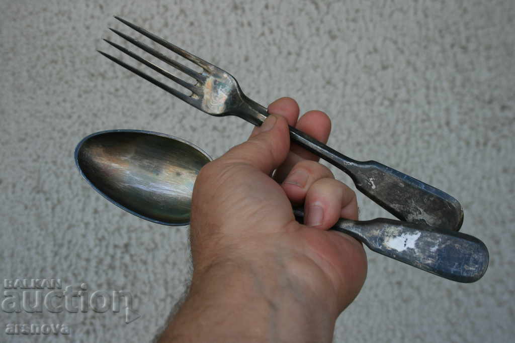 Knife J Fraget Warsaw, Russian Empire, utensils - 6 Knife J Fraget Warsaw, Russian Empire, utensils - 6