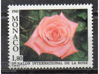 1981. Monaco. Primul salon internațional al trandafirului.