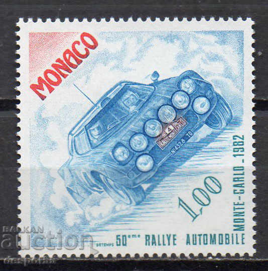 1981. Μονακό. 50ο αυτοκίνητο ράλι Monte Carlo.
