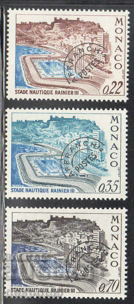 1969. Μονακό. Στάδιο κολύμβησης Ranieri III (χωρίς επιτύπωση).