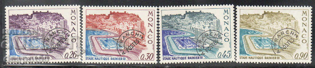 1971. Монако. Плувен стадион Раниери III (без милезиум ).