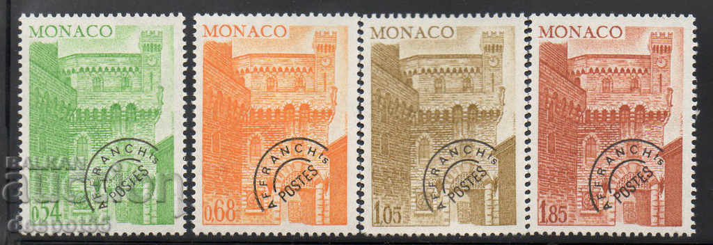 1977. Monaco. Clock Tower (Type 1974) - New Values.