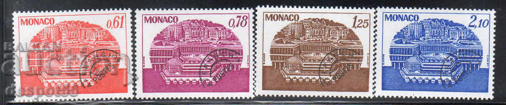 1978. Monaco. Centrul de congrese - un nou tip de brand revoluționar.