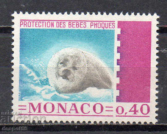 1970. Монако. Защита на малките тюленчета.