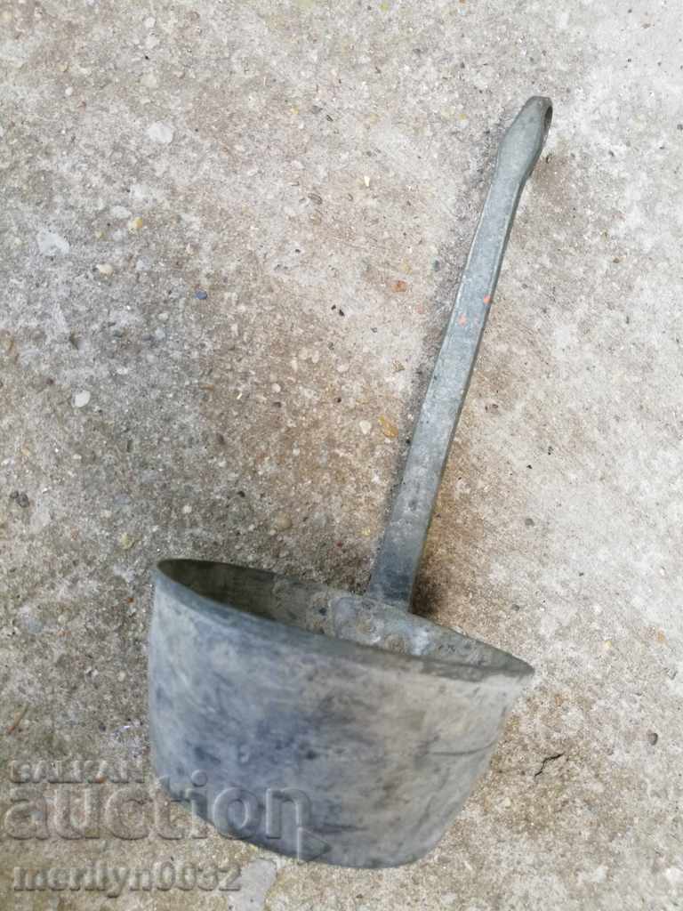 Oală veche de cupru pentru un robinet de cupru, capac kishkil de vas de cupru - 6 Oală veche de cupru pentru un robinet de cupru, capac kishkil de vas de cupru - 6