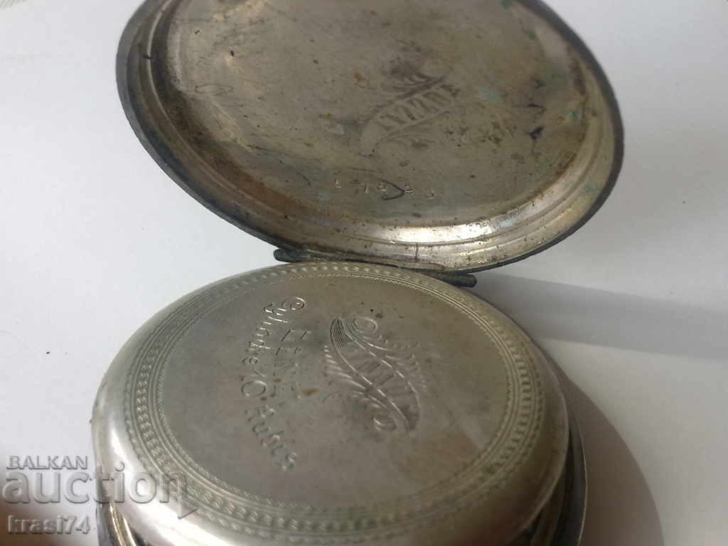 Auction Silver, pocket watch Auction Silver, pocket watch