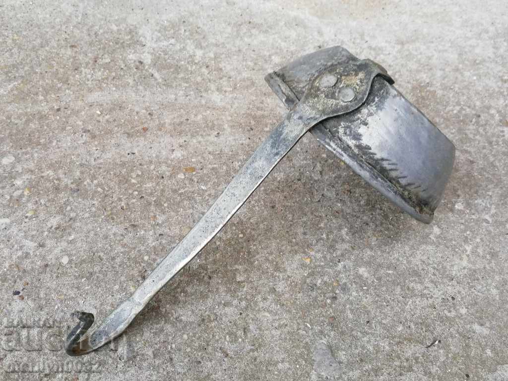 Old copper ladle, pan, copper, copper pot, pit with price 71.00 BGN | € 36.30 Old copper ladle, pan, copper, copper pot, pit with price 71.00 BGN | € 36.30