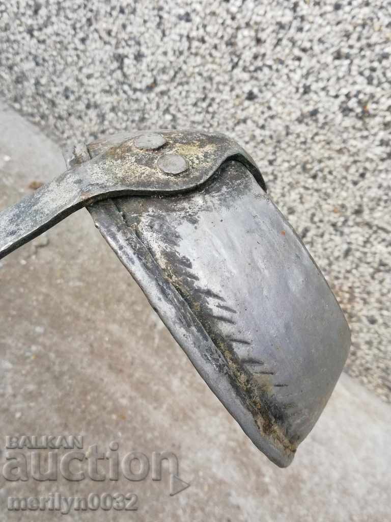 Old copper ladle, pan, copper, copper pot, pit - 5 Old copper ladle, pan, copper, copper pot, pit - 5