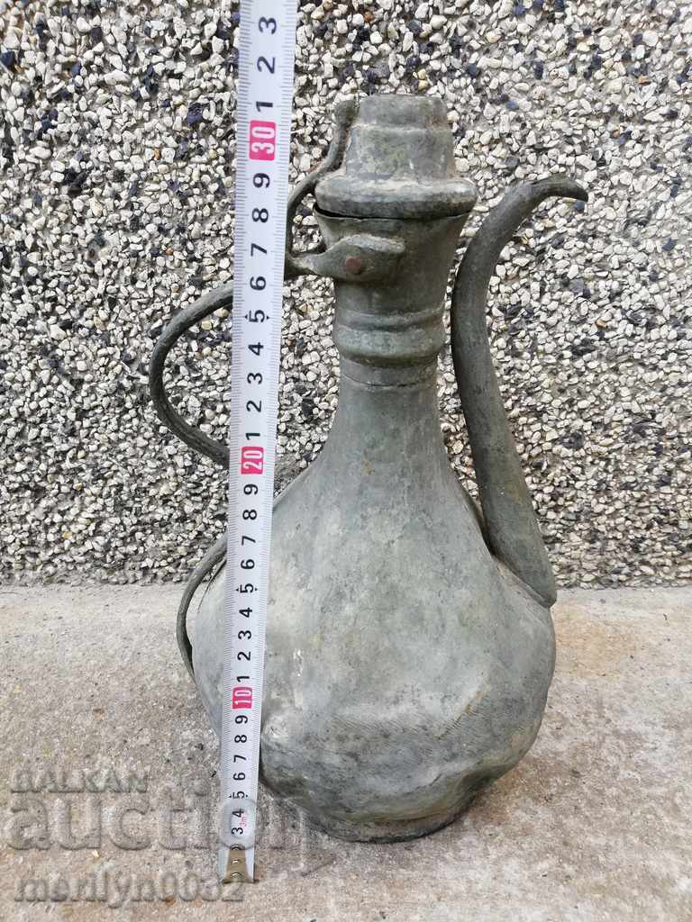 Old kettle, gum, teapot, copper, copper vessel with price 158.00 BGN | € 80.78 Old kettle, gum, teapot, copper, copper vessel with price 158.00 BGN | € 80.78