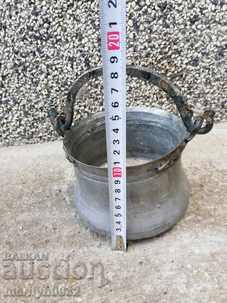 An old bacon, a baker, a pot, a boiler, a copper pot with price 59.00 BGN | € 30.17