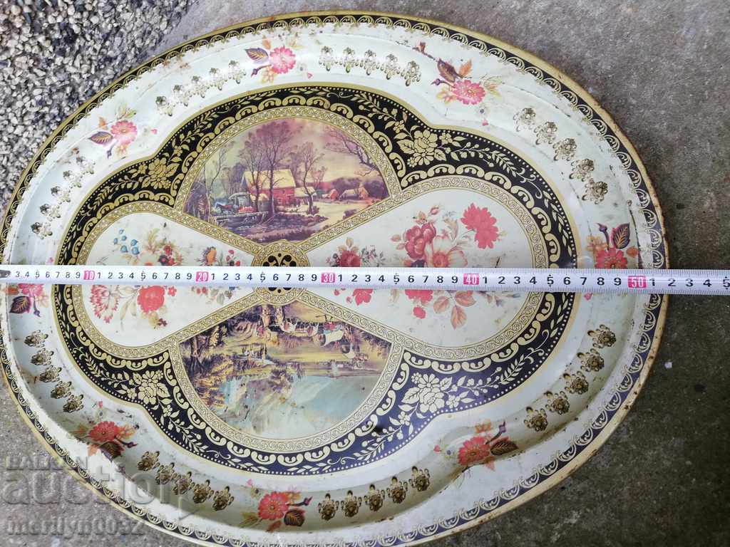 Auction Old casserole tray, service Auction Old casserole tray, service