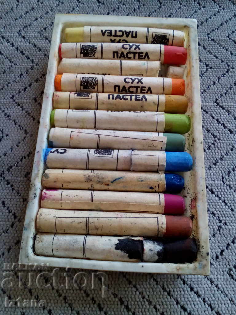 Old Paints for Drawing, Dry Pastel - 5