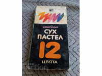 Παλιά χρώματα για ζωγραφική, Ξηρό παστέλ