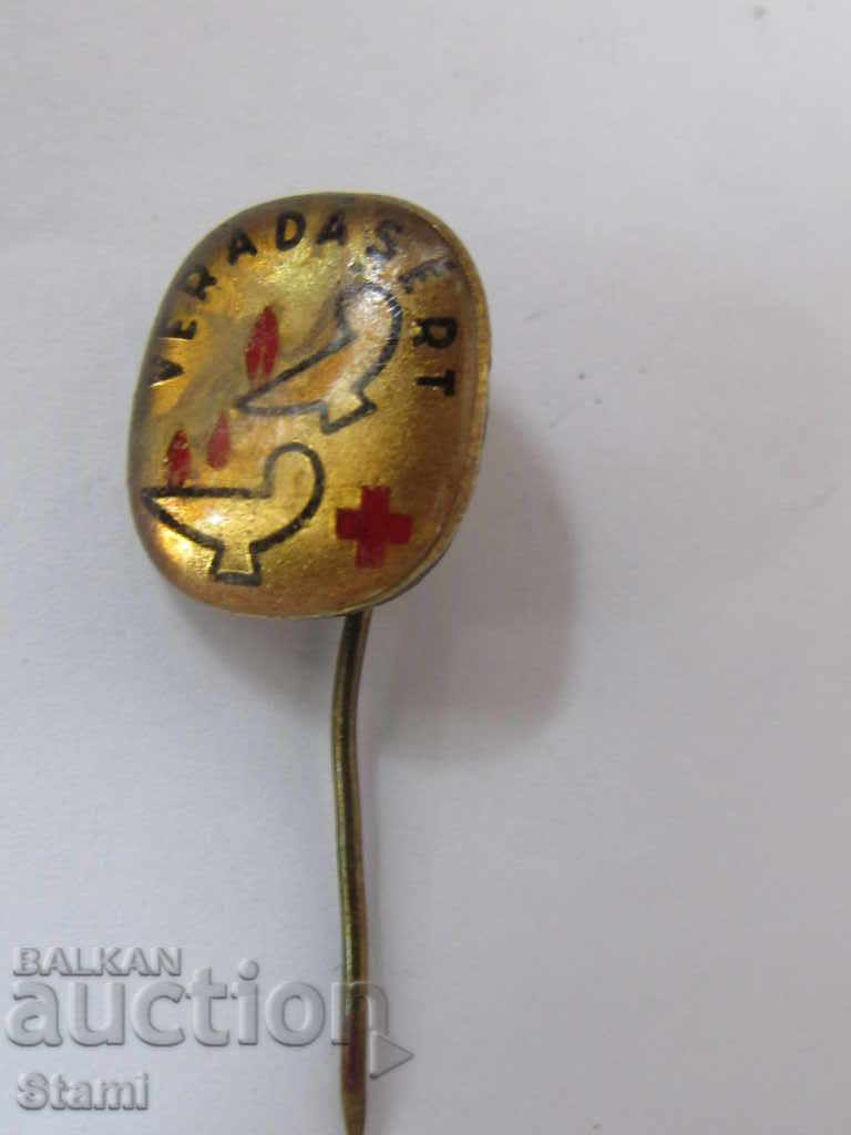 Badge: VERADASERT-Red Cross, Hungary - 5