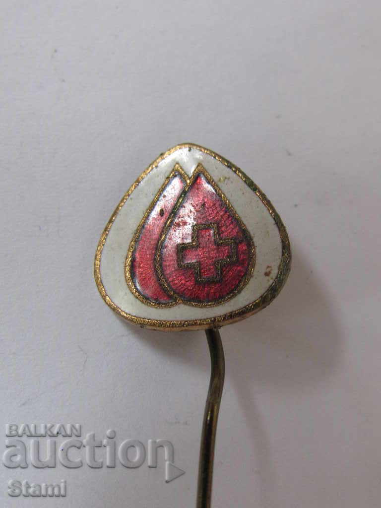 Auction  Badge: Red Cross, Bulgaria