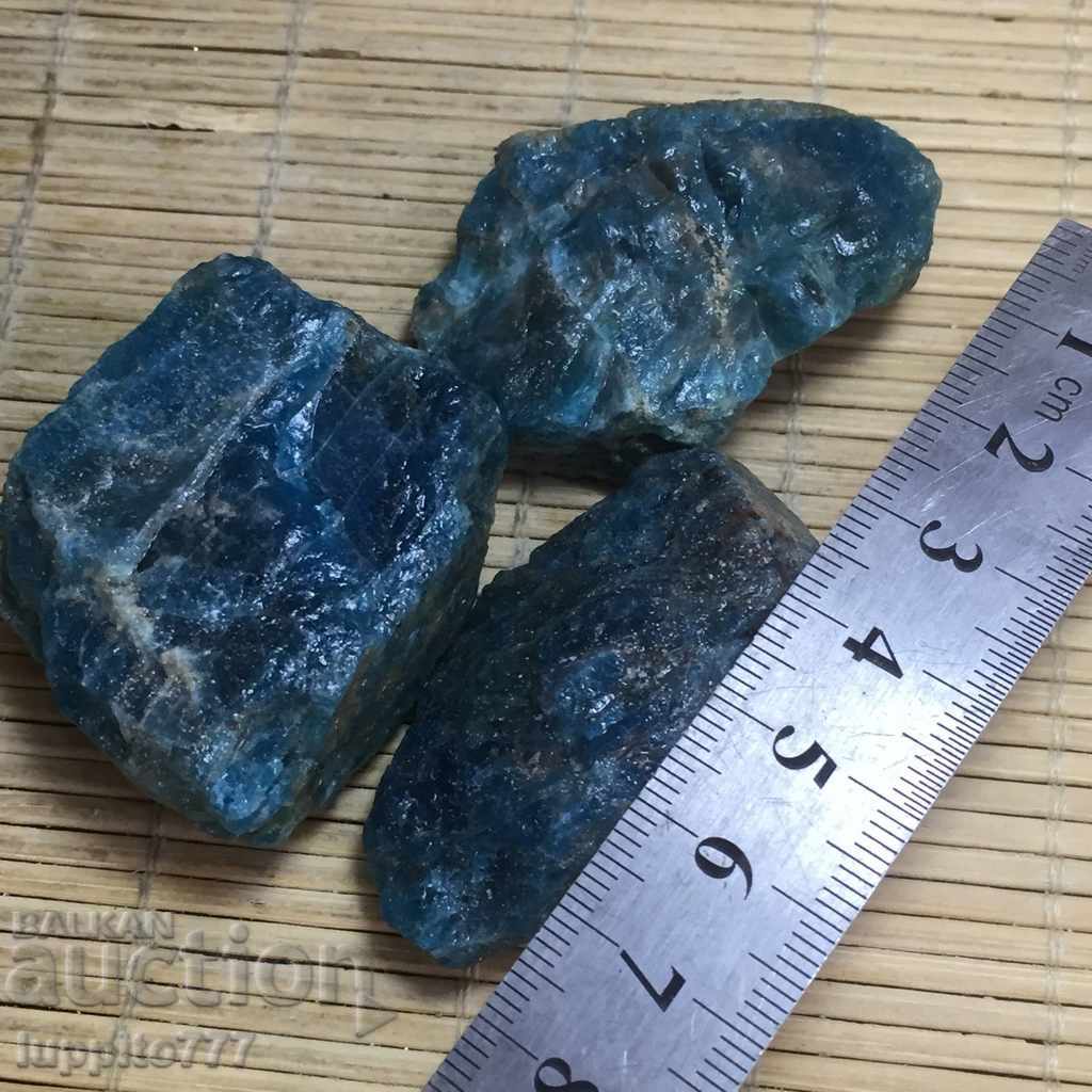 Auction  apatite 3 pieces 150 grams