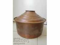 Copper pot with cover baker copper pot tray bowl