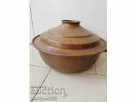 Copper pot with lid, copper vessel, tray, bowl
