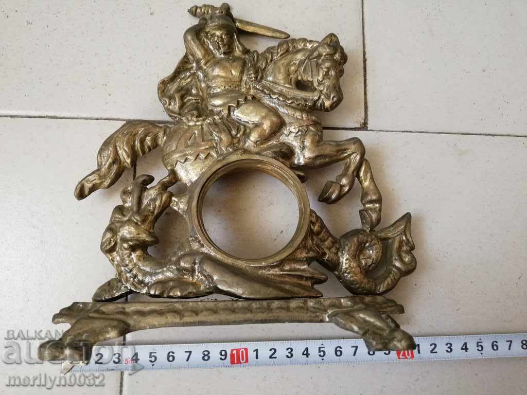 St. George and the Dragon figure statue statue of a clock - 5 St. George and the Dragon figure statue statue of a clock - 5