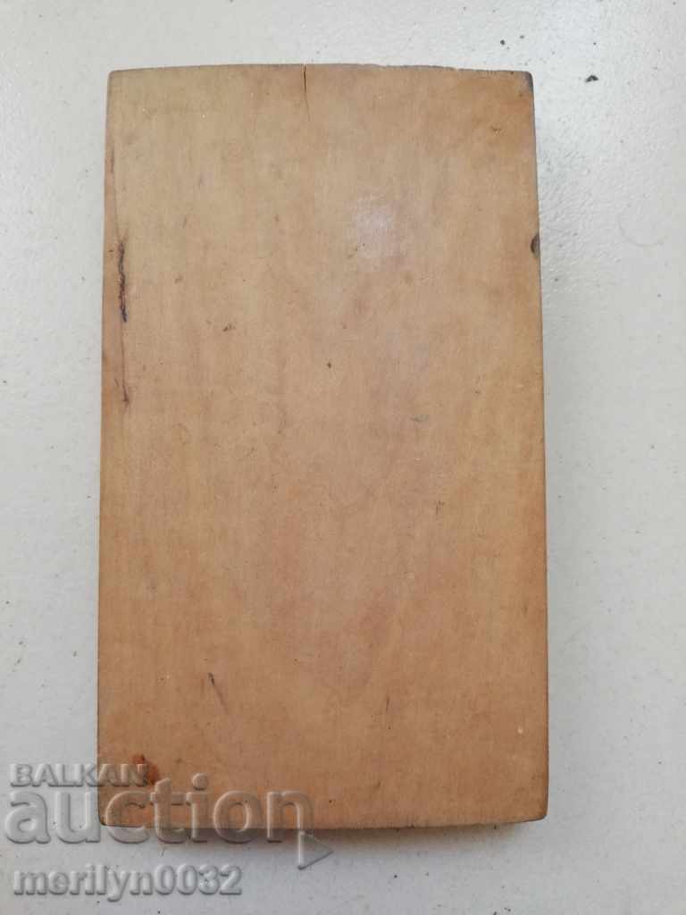 Prosphorus stamp for pita rite wooden - 5 Prosphorus stamp for pita rite wooden - 5