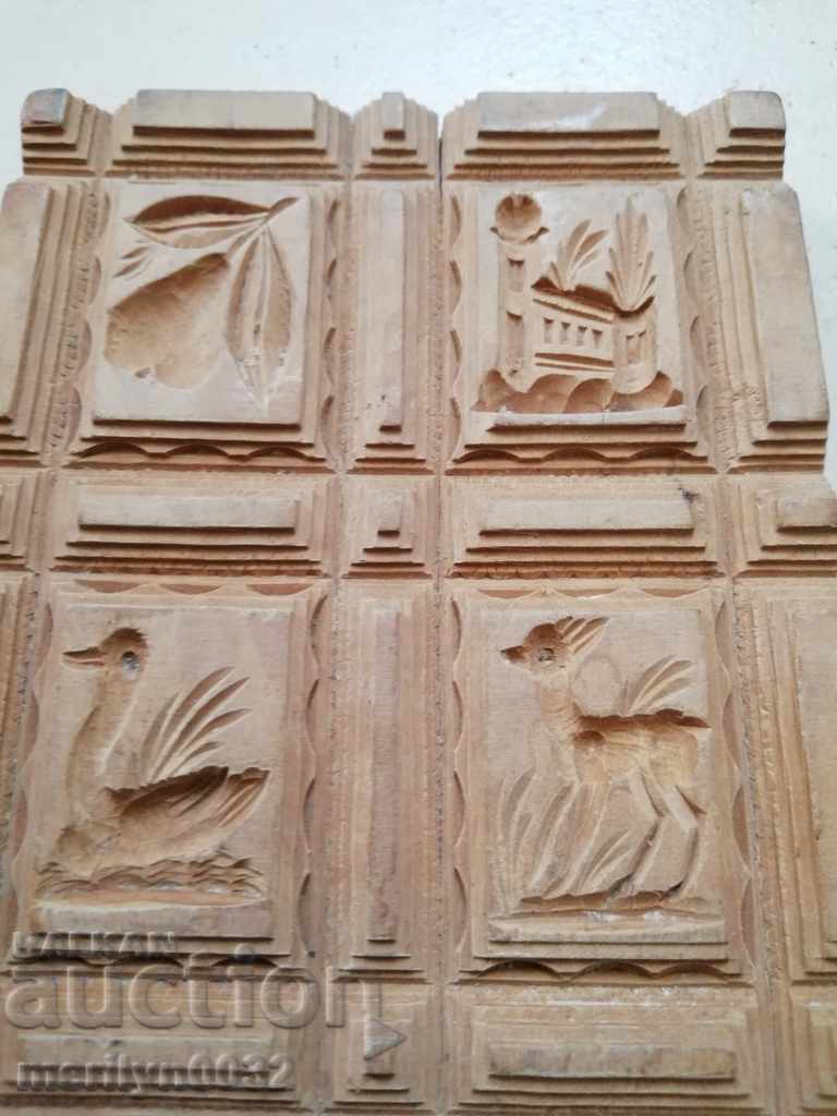 Prosphorus stamp for pita rite wooden - 7 Prosphorus stamp for pita rite wooden - 7