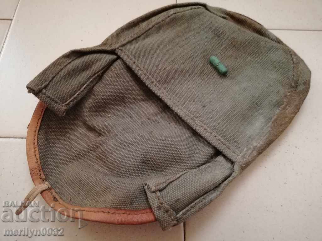 Auction PPSh magazine pouch holster canvas bag WW II Auction PPSh magazine pouch holster canvas bag WW II