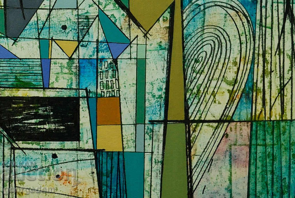 Livrarea pictura, ulei, carton