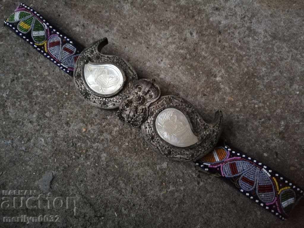 Pafts renascentist filigran de argint granulatie paft sidef - 5 Pafts renascentist filigran de argint granulatie paft sidef - 5