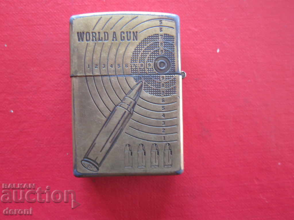 Gasoline lighter M 16 Word a Gun with price 15.00 BGN | € 7.67