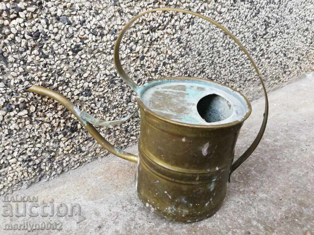 Metal cane brass tube bucket bowl with price 44.00 BGN | € 22.50