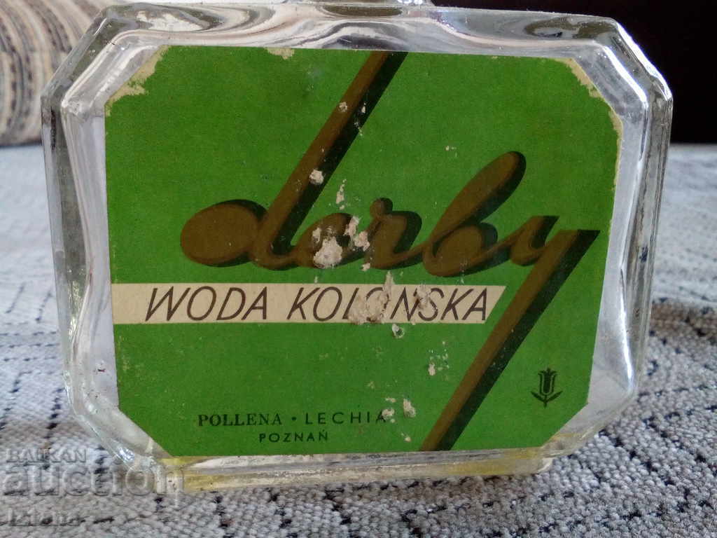 Bottle of Polish cologne with price 5.00 BGN | € 2.56 Bottle of Polish cologne with price 5.00 BGN | € 2.56