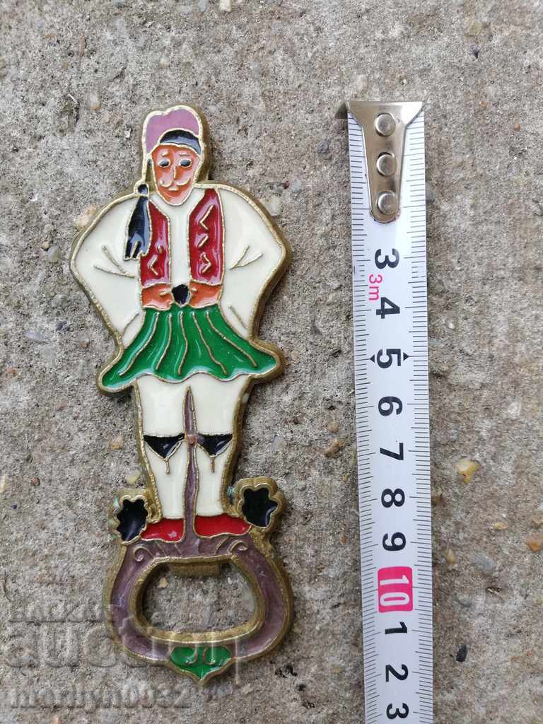 Auction Old enamel enamel opener Auction Old enamel enamel opener