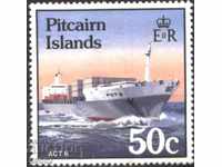 Чиста  марка Кораб 1985 от Острови  Питкерн