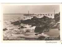 Carte poștală Bulgaria Varna Stațiune Varna Podul de la stațiune*