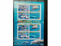 Малдивите 2009г. , WWF клбг., китове