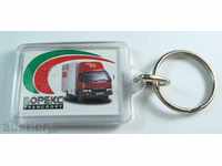 7787 Bulgaria key chain transport company Borex
