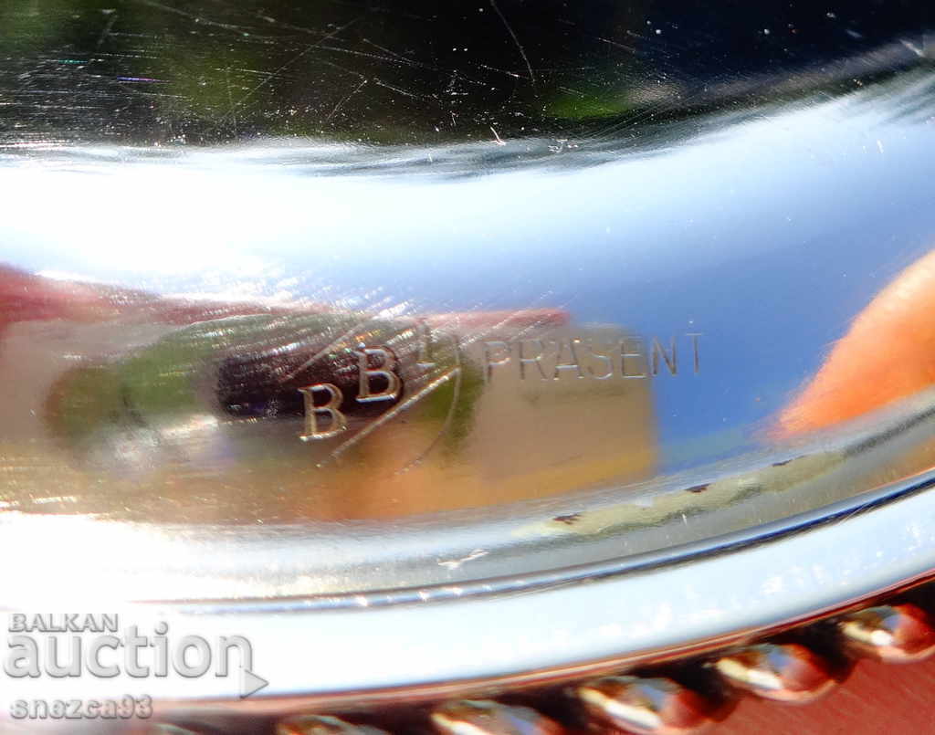 Auction Silver-plated plate, bowl BBI Auction Silver-plated plate, bowl BBI