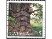 Клеймована марка Природа Флора Дърво 2005 от Латвия