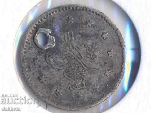 Turkey turtle 1255/21 = 1859, silver, rare with price 8.00 BGN | € 4.09 Turkey turtle 1255/21 = 1859, silver, rare with price 8.00 BGN | € 4.09