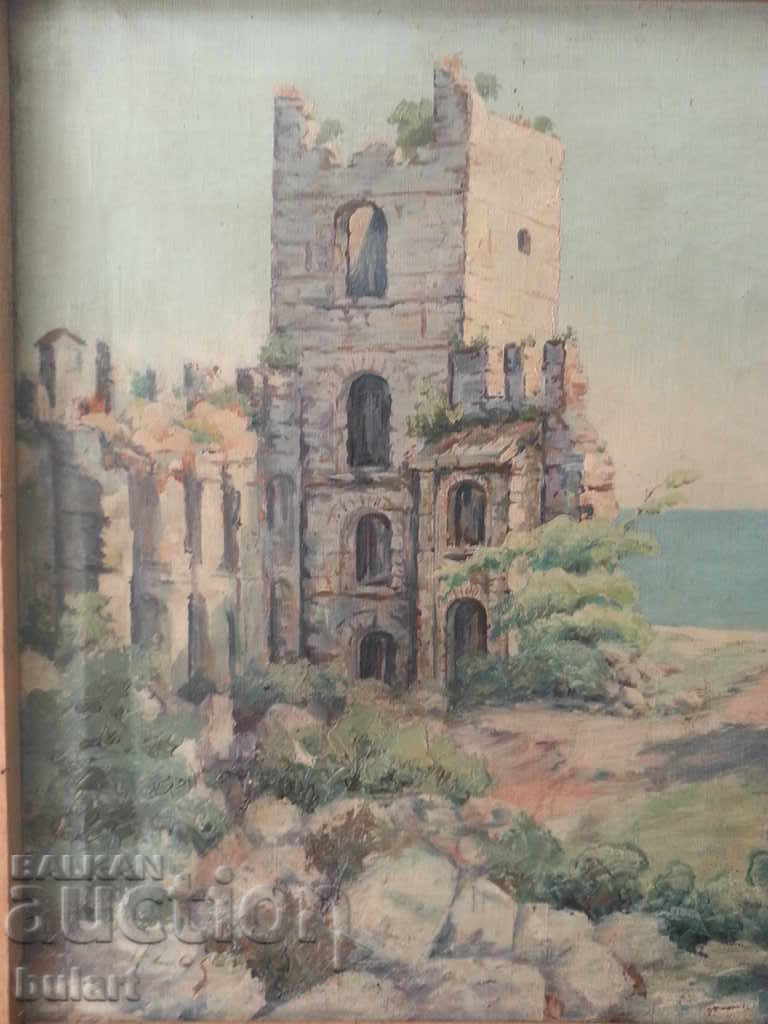 Delivery of Painting "Istanbul Landscape" Hristo Lozev. Signed. Identific Delivery of Painting "Istanbul Landscape" Hristo Lozev. Signed. Identific