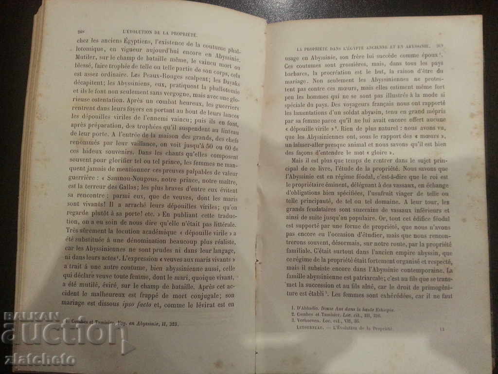 Delivery of l'évolution at its own letourneau 1889 Delivery of l'évolution at its own letourneau 1889