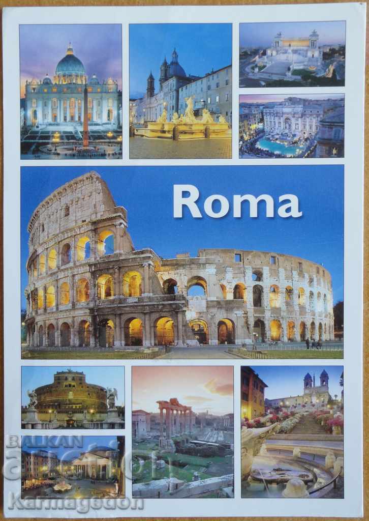 Ταξιδέψτε καρτ ποστάλ από την Ιταλία Ταξιδέψτε καρτ ποστάλ από την Ιταλία