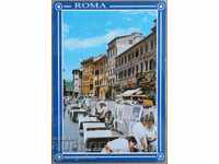 Traveled postcard from Italy, from the 80s